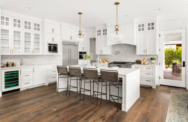 Tile pattern layout planning for backsplash in Somerset